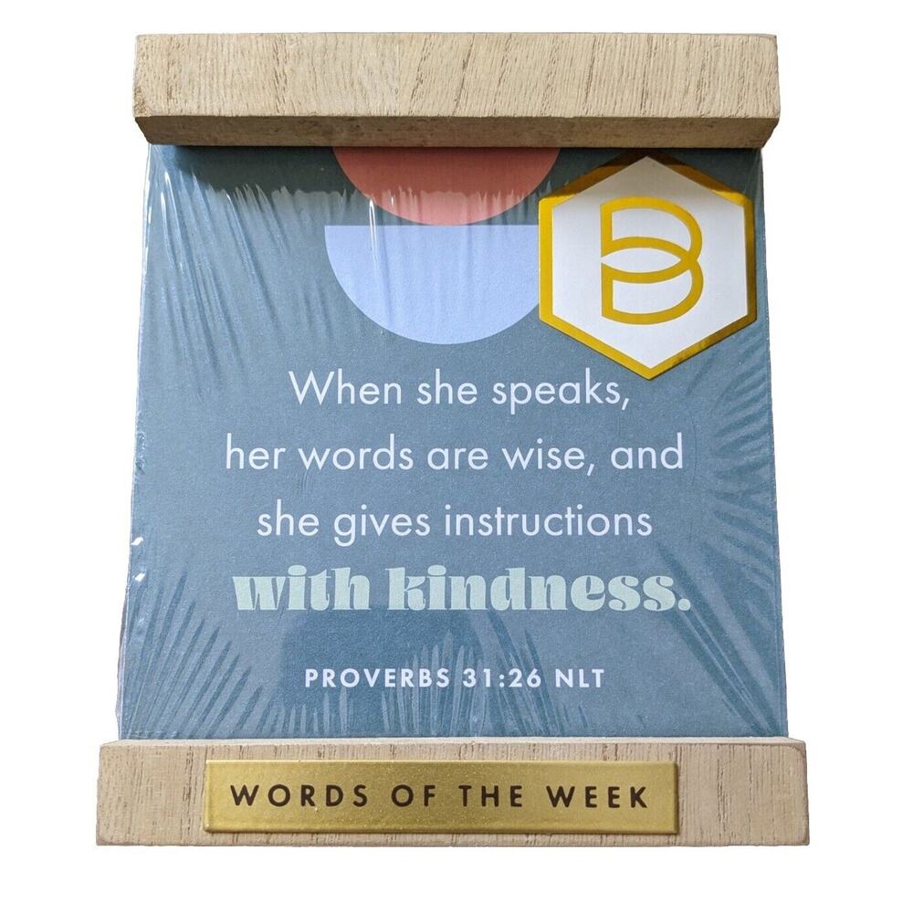 DaySpring, Candace Words of the Week Christianity Tabletop Decoration New